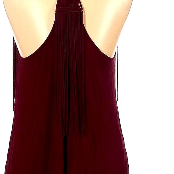 Fabulous Ella Moss couture Wine Sleeveless! Size Small - Picture 4 of 6